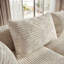 Canapé en U rembourré et désossé avec chaises doubles et coussins-143148840