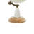 Mango Wood Educational/Geographic Earth White Globe