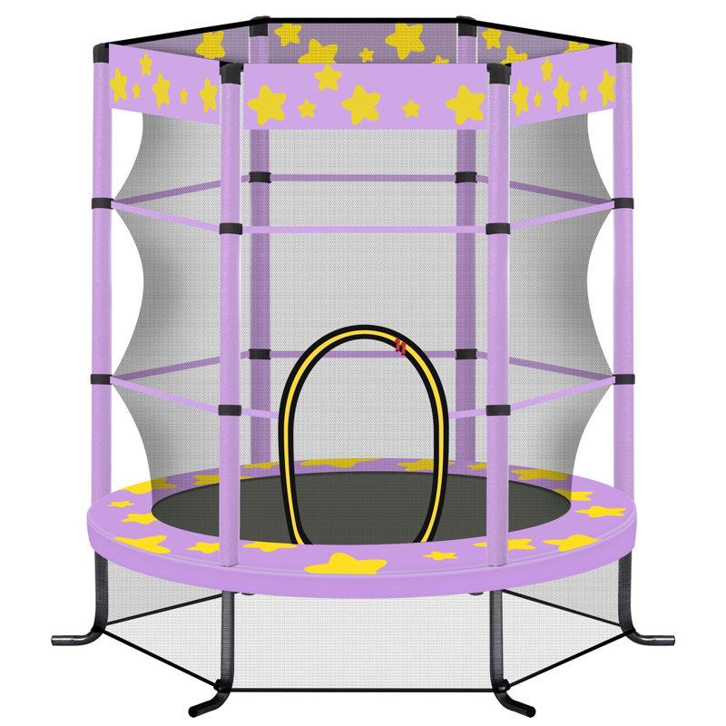 Trampoline pour enfants, Mauve