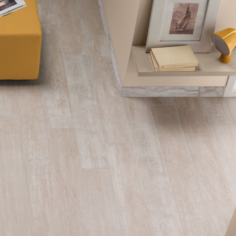 Beraldi 12 in. x 24 in. Polished Porcelain Stone Look Floor and Wall Tile, Basalt