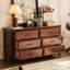 Armoire d'appoint en noyer massif