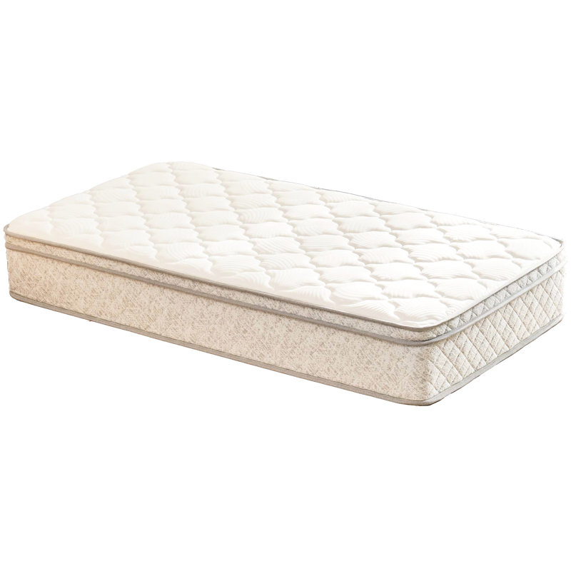 Matelas pour lit simple de 12 pouces, mousse à mémoire de forme et ressorts ensachés pour un sommeil confortable et équilibré.