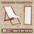 Rebecca Folding Beach Chair, Portable Outdoor Lounge Chair with Reclining Backrest and Lightweight Frame for Beach, Camping, Patio and Travel-1748649517