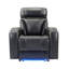 Fauteuil inclinable électrique 37 po avec porte-gobelet et lumière DEL Horus-132435743