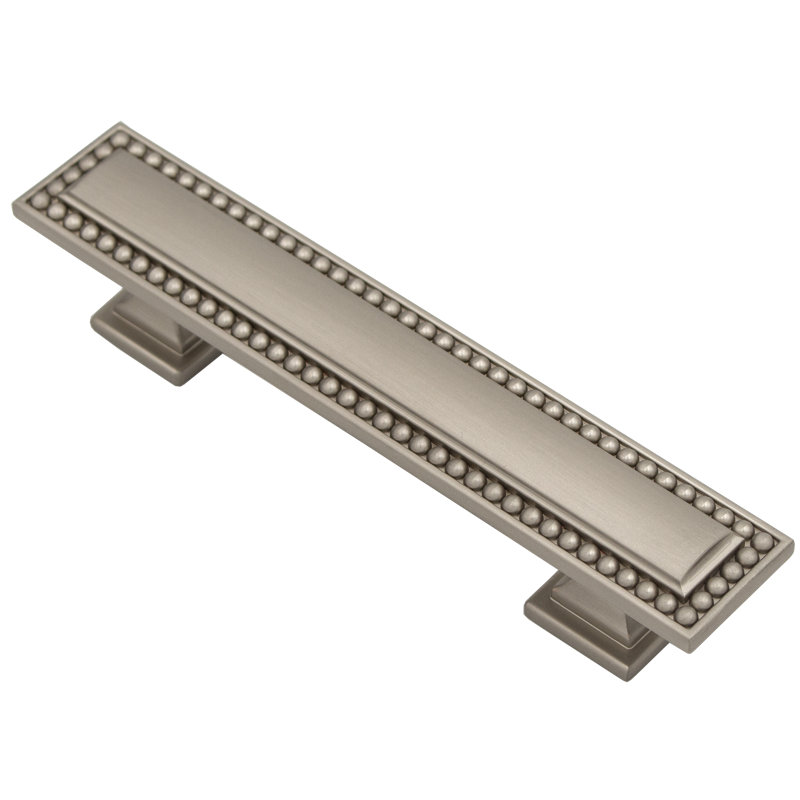 Perlina Novelty Pull, Satin Nickel