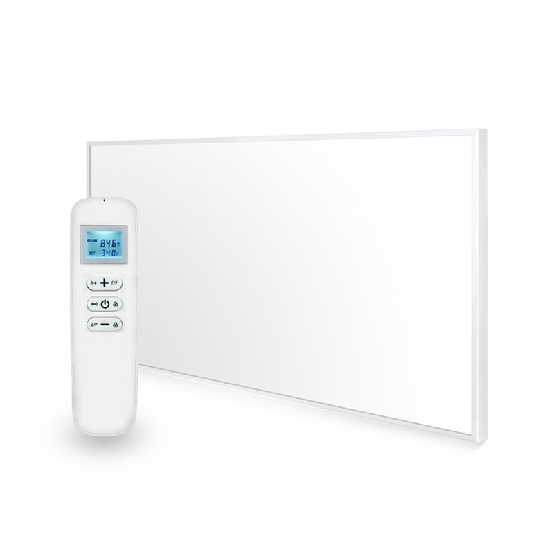 Mirrorstone 1 BTU Electric High Efficiency Wall Mounted Space Heater with Adjustable Thermostat, 2.52 A, 580 W