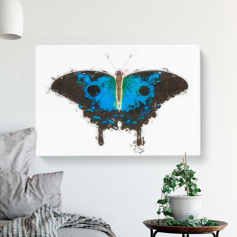 Ulysses Butterfly by George Shaw - Wrapped Canvas, 35cm H x 50cm W x 3cm D