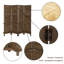 Paravent pliable 4 panneaux avec tablettes Ecomex-849990788-849990809
