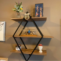 Midland 3 Piece Diamond Tiered Shelf