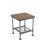 Valpy Solid Wood Top End Table