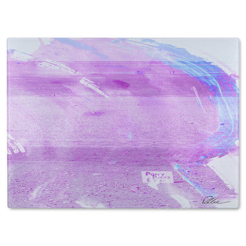 Pony Ride Glass Chopping Board