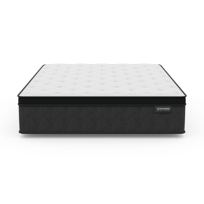 Matelas 14 po en mousse viscoélastique hybride Lighttouch, Lit double