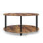 Table basse 4 pieds avec rangement Sonye Farmhouse