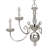 Ballenton 5-Light Indoor Brushed Nickel Classic/Traditional Candelabra Chandelier-24081179