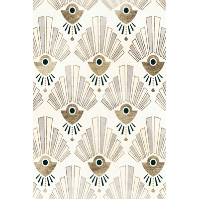 " Deco Patterning III " by Victoria Barnes