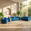 Canapé modulaire 4 places en chenille l 35 po x P 149,6 po x H 33,1 po A&A Furniture