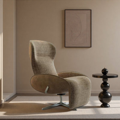 Light Luxury Rotatable Single Leisure Chair.