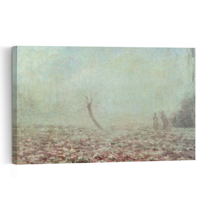 Paysage, 1874 Architecture contemporaine Affiche murale de paysage, H 40 po x l 60 po