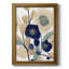 «Blue Poppy Cascade I», toile encadrée de qualité supérieure - prête à être accrochée-607866736