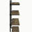 Black and Rustic Oak 40-inch Wall Shelf-593127919-593127905