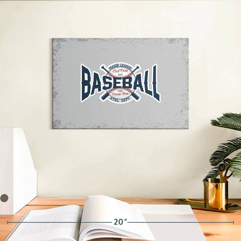 Baseball Khylige Major, H 8 po x l 12 po
