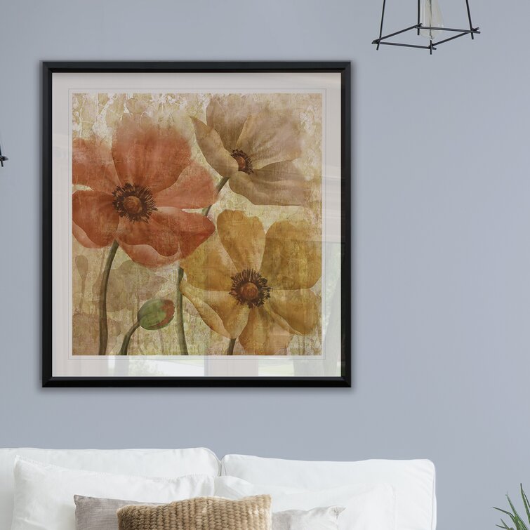 Poppy Allure I - Picture Frame Print on Paper