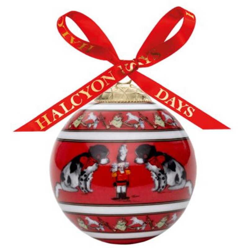 3.15'' Handmade Bone China Ball Ornament