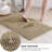 Upgraded Waffle Super Absorbent Non Slip Bath Rugs with Tassels for Bathroom Floor-247877783-247877780