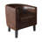 Munson 26.77" Wide Faux Leather Barrel Chair-1553071857