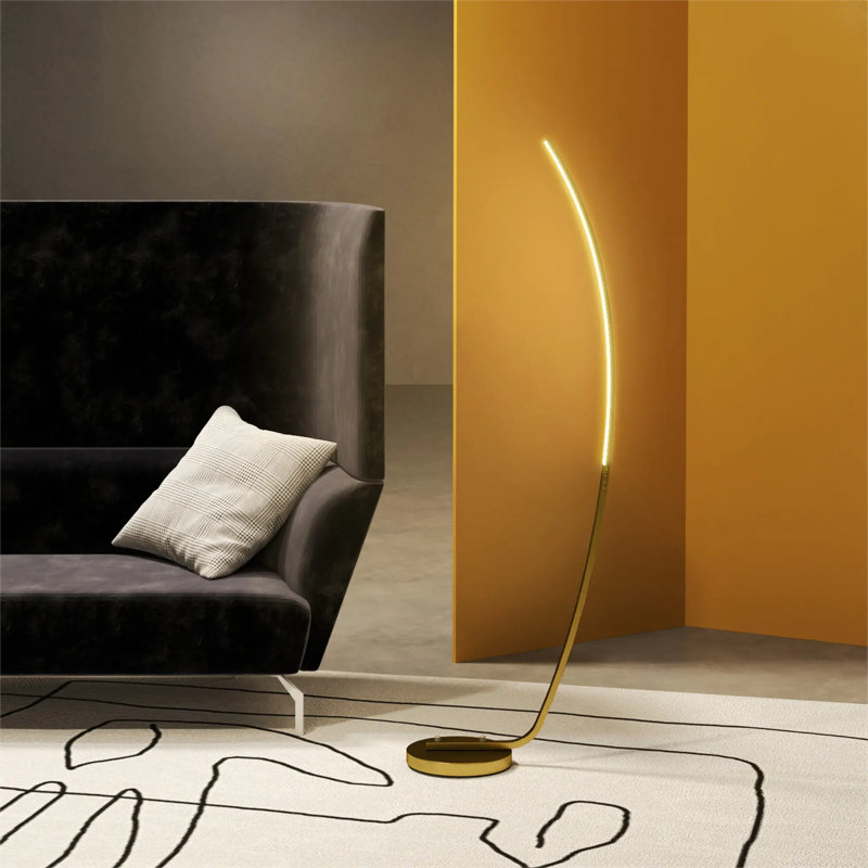 Batholomew LED Arched Floor Lamp
