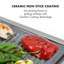 Klarstein 33cm Non Stick Electric Grill with Lid