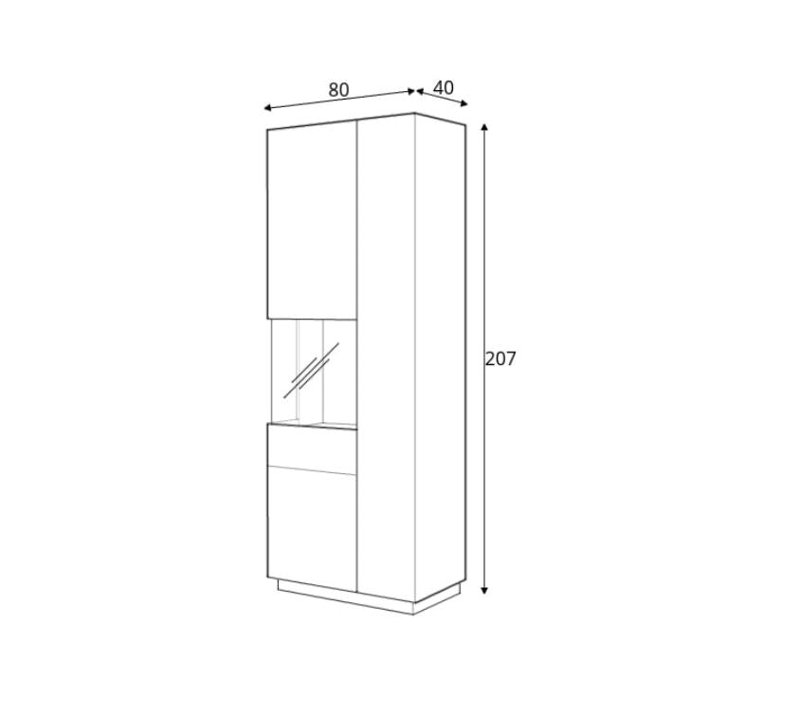Evelin Display Cabinet