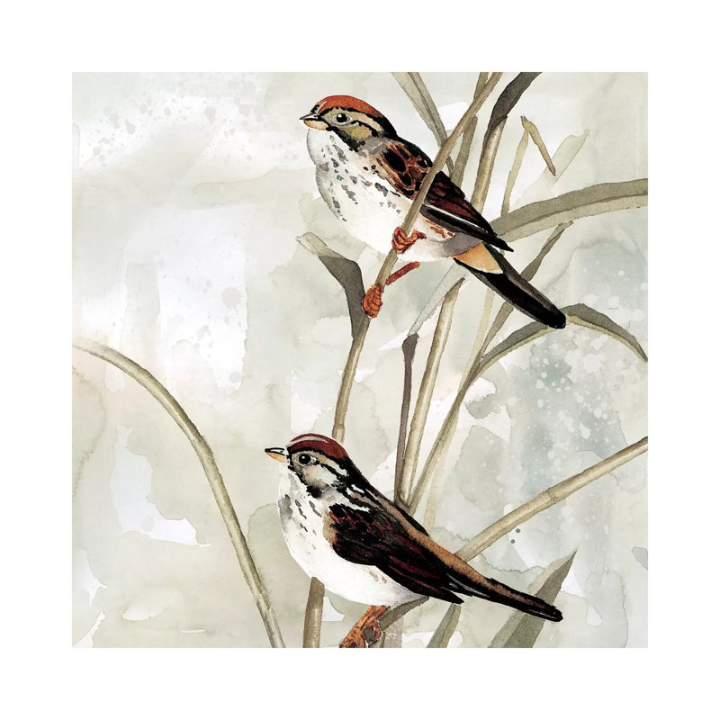 Neutral Spring II by Carol Robinson - Print on Canvas, Wrapped Canvas, 30.48 cm H x 30.48 cm W