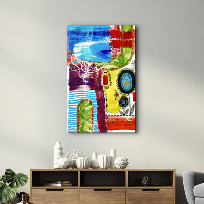 Peinture murale élégante en verre trempé 100% verre trempé, épaisseur: 0,16 pouce | Imprimé UV pour des couleurs éclatantes et une durabilité | Parfait pour la décoration intérieure et l'esthétique moderne