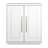 Tillman 28" Wide Rectangular Accent Cabinet in White-1716103248
