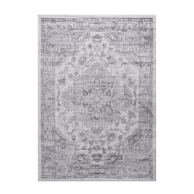 Tapis argenté 6X9 Stain