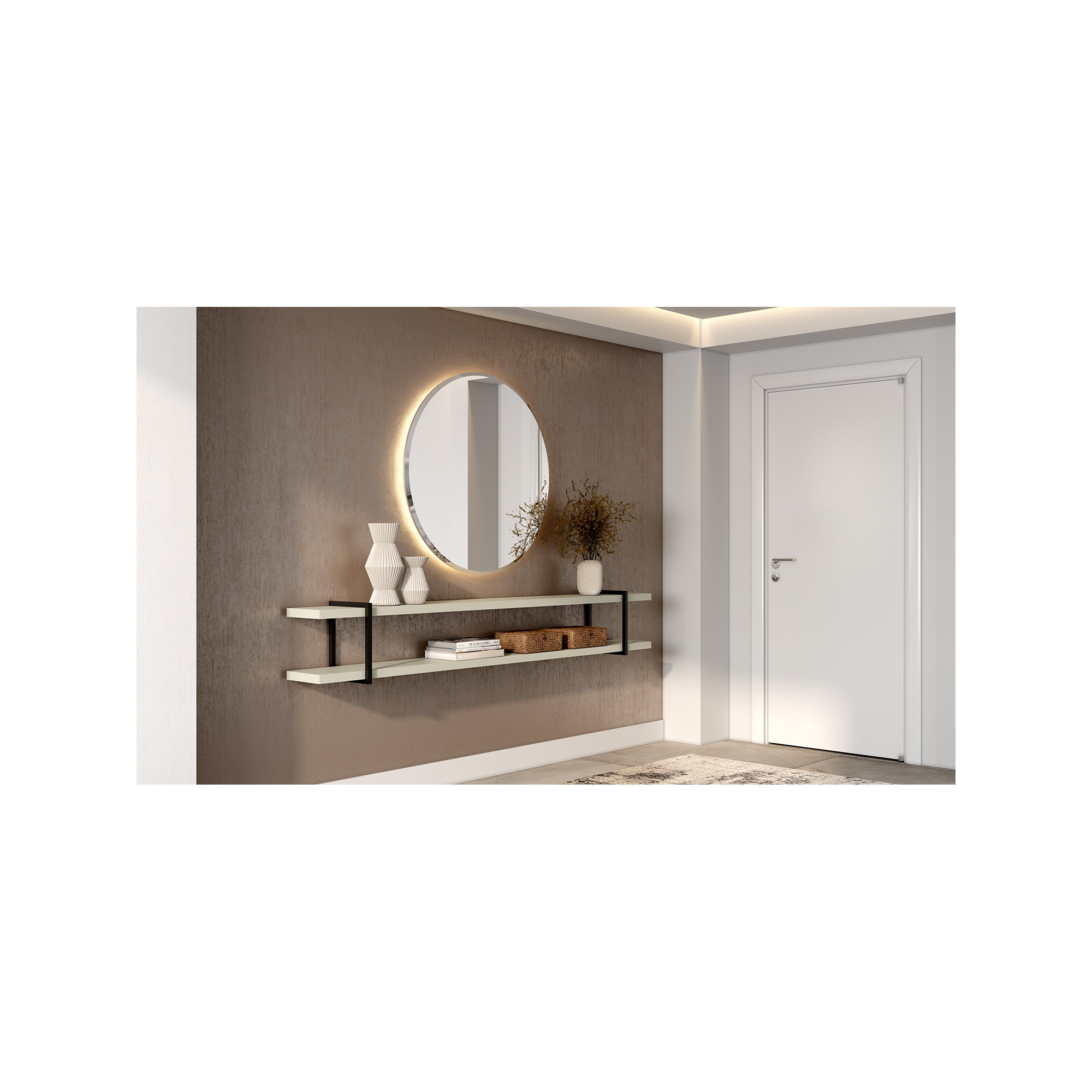 Naples 86" Floating Media Console