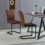 Modern Upholstered Armless Dining Chair-1533459151