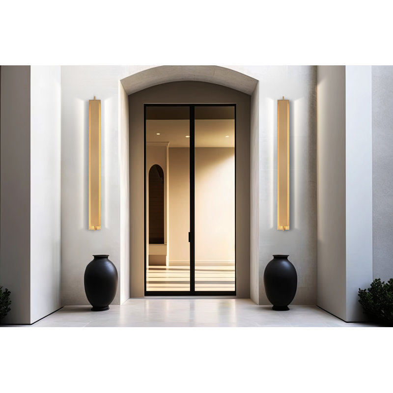 Tribek, Outdoor , 60", Matte, Gold
