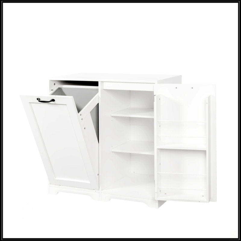 Armoire de buanderie avec portes et tablette