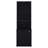 Geary Black 3-Shelf Bookcase USB And Lockable Drawer-2026987686
