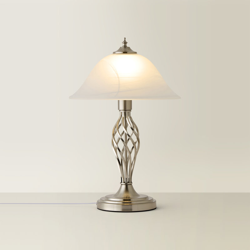 Axelrod Metal Table Lamp, Nickel