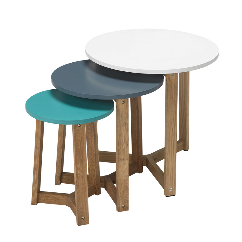 Cross Legs Nesting Tables