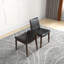 Chaise parsons en bois massif rembourrée Argonaut