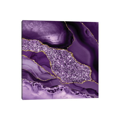 Agate Glitter Ocean Texture III