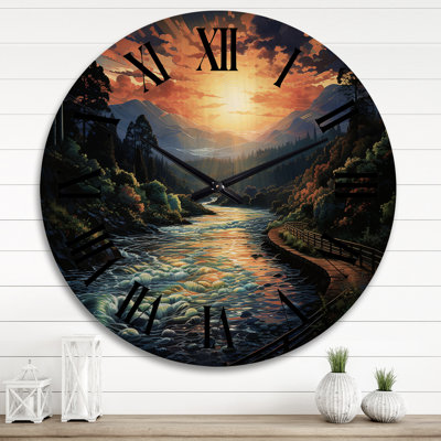 Horloge murale Nahriah