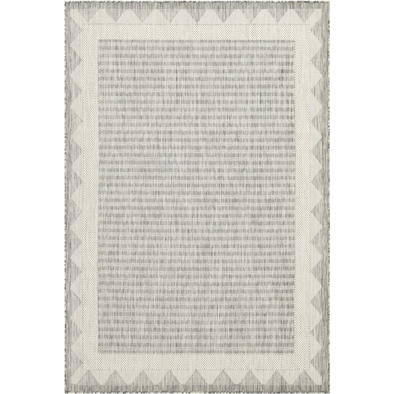 7 Ft. 10 In. X 3 Area Rug Silver - Stain , , For Home And Outdoor Living Spaces To Stains, Deck Patio, Rectangle 7'7" x 10'5"