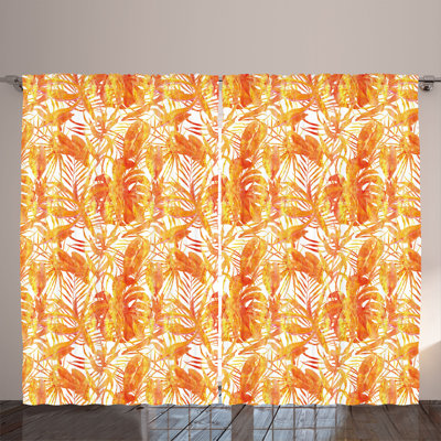 Semi Sheer Curtain Pair