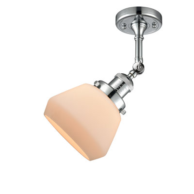 Rivka Glass Semi Flush Mount