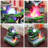 Weather Resistant Waterfall Fountain with Light